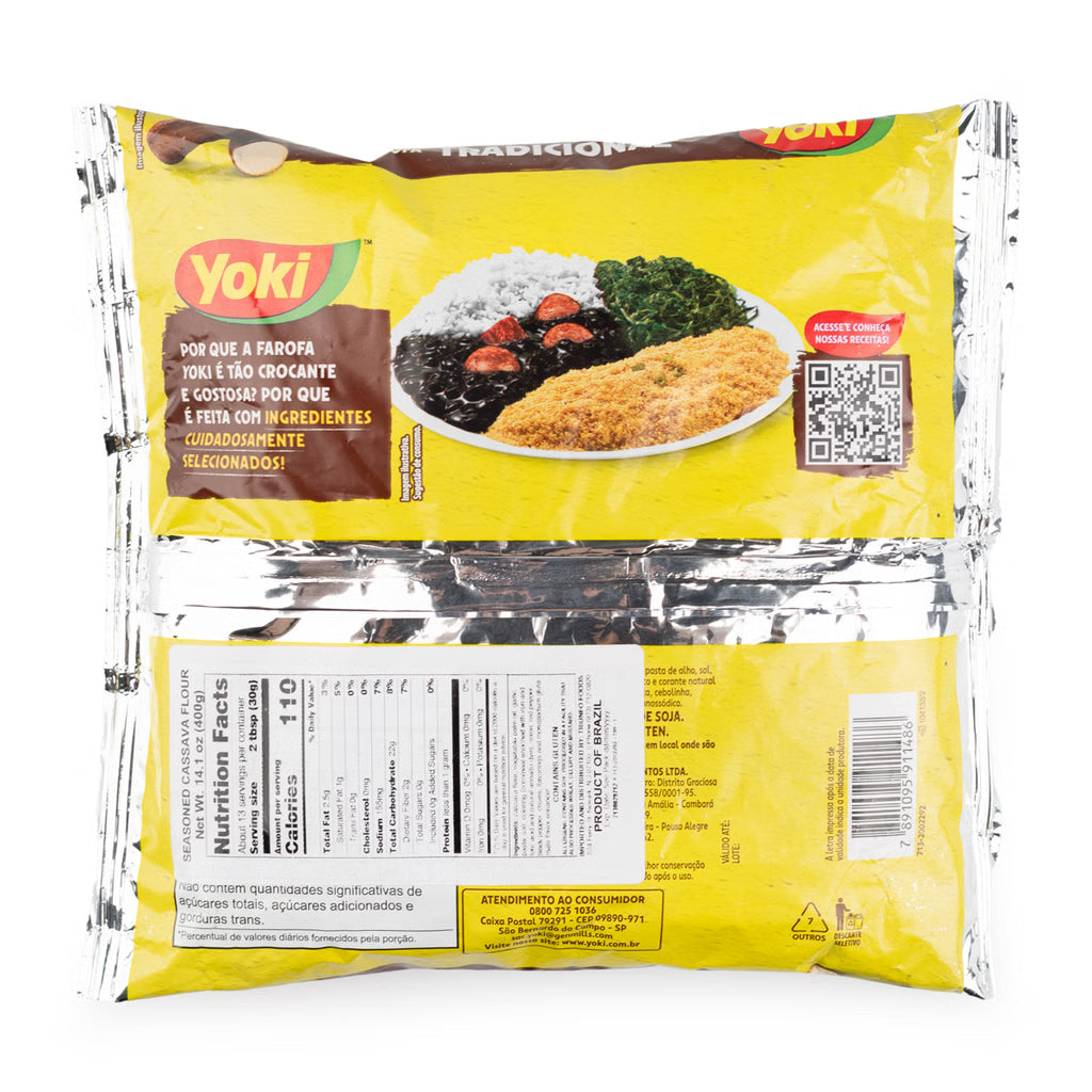 Farofa Tradicional Yoki 400g