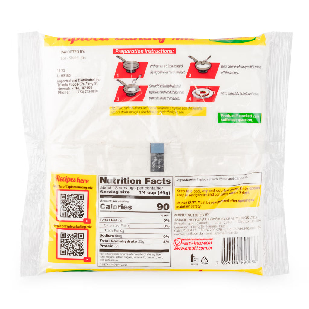 Tapioca Hidratada Amafil 500 g